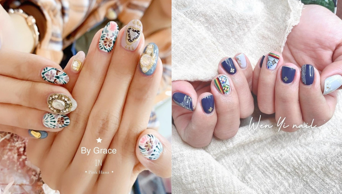 春夏美甲款式2023_夏天美甲款式